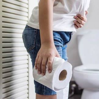 Childhood diarrhoea symptoms