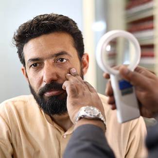 Conjunctivitis symptoms